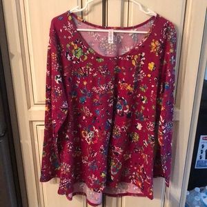 Lularoe lynnae 2xl 2 xl cute fun print